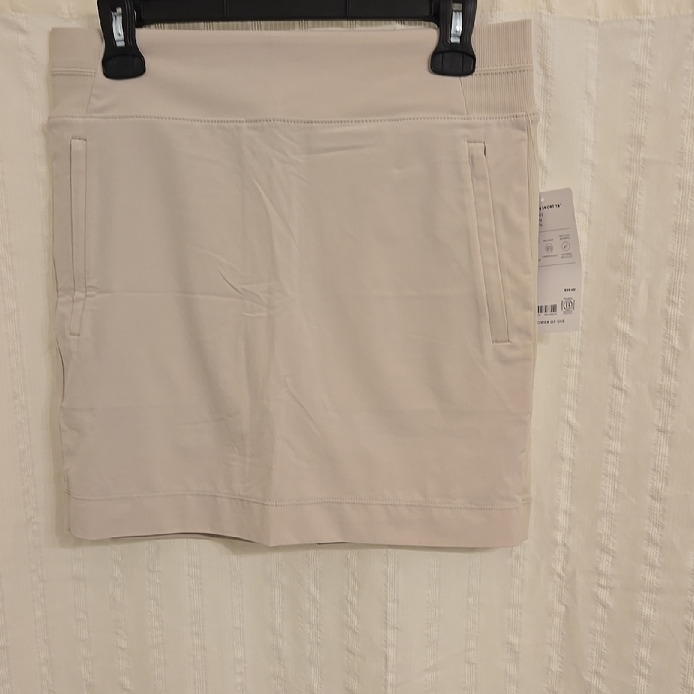 Beige Skort